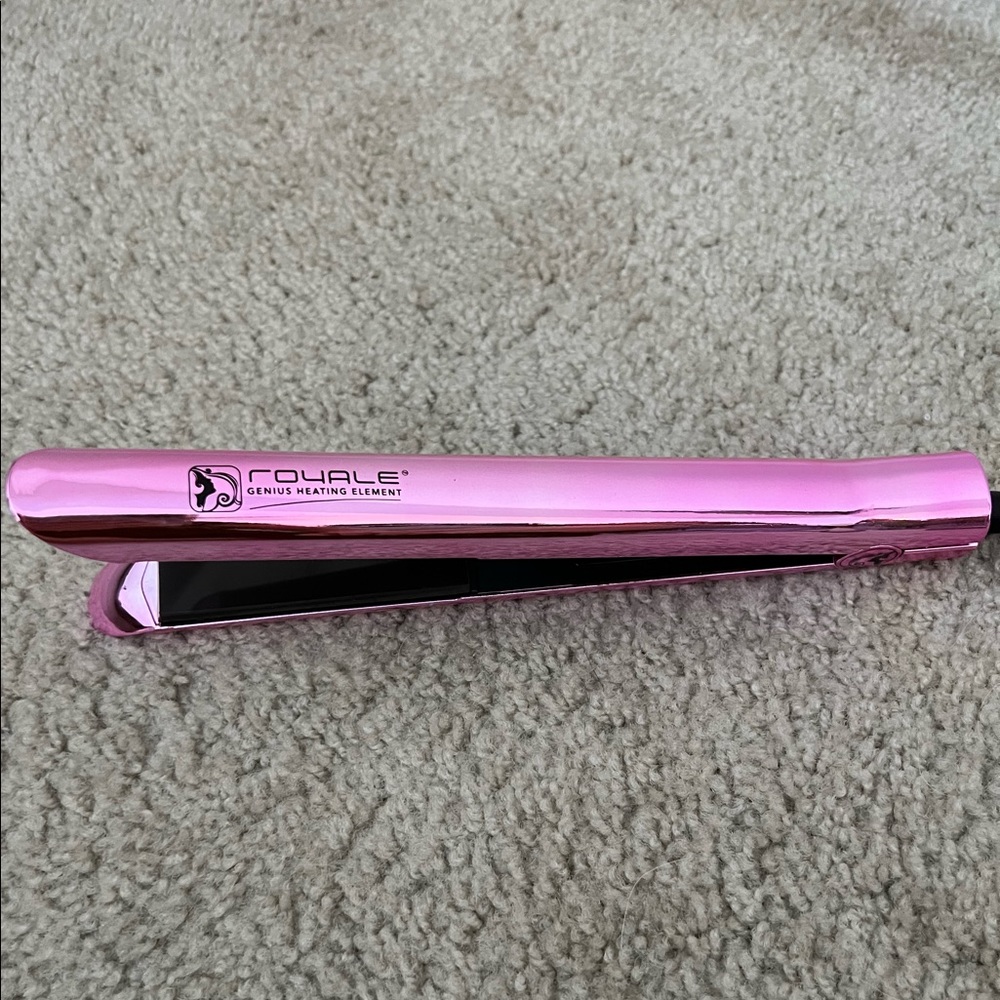 Pink chrome Royale straightener